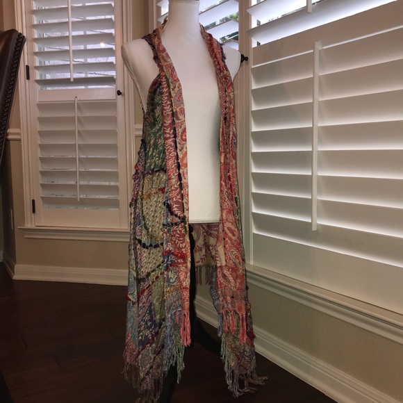 Soft Surroundings Jackets & Blazers - PRICE DROP ~ TODAY ONLY ~ NWT Soft Surroundings Heavenly Soft Fringed Duster